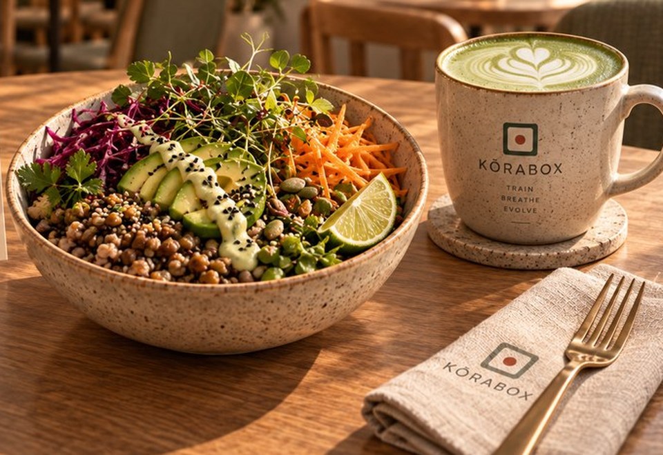 Plat FOCUS et matcha KÕRABOX